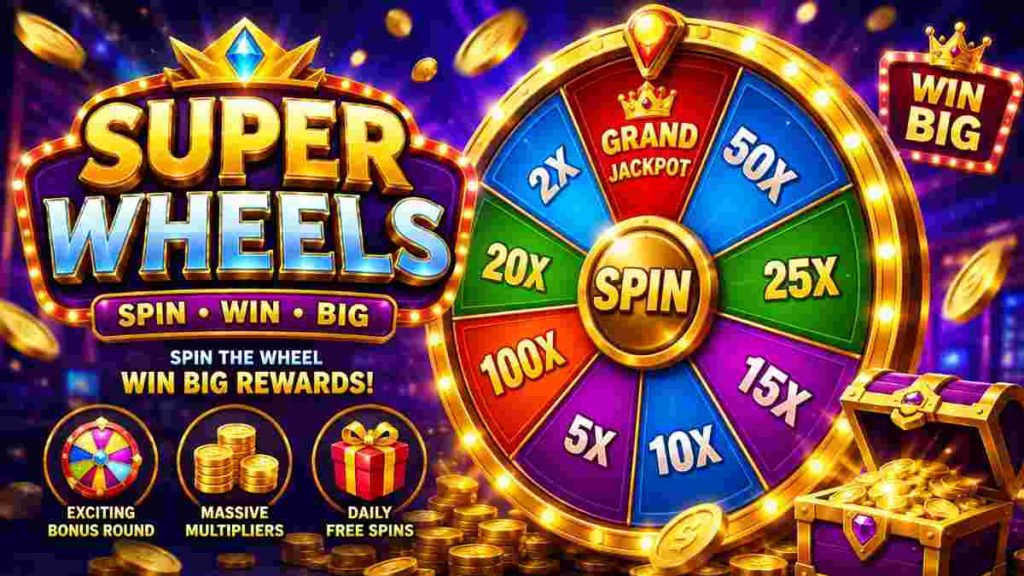 Super wheels live casino multiplier game ZZ666