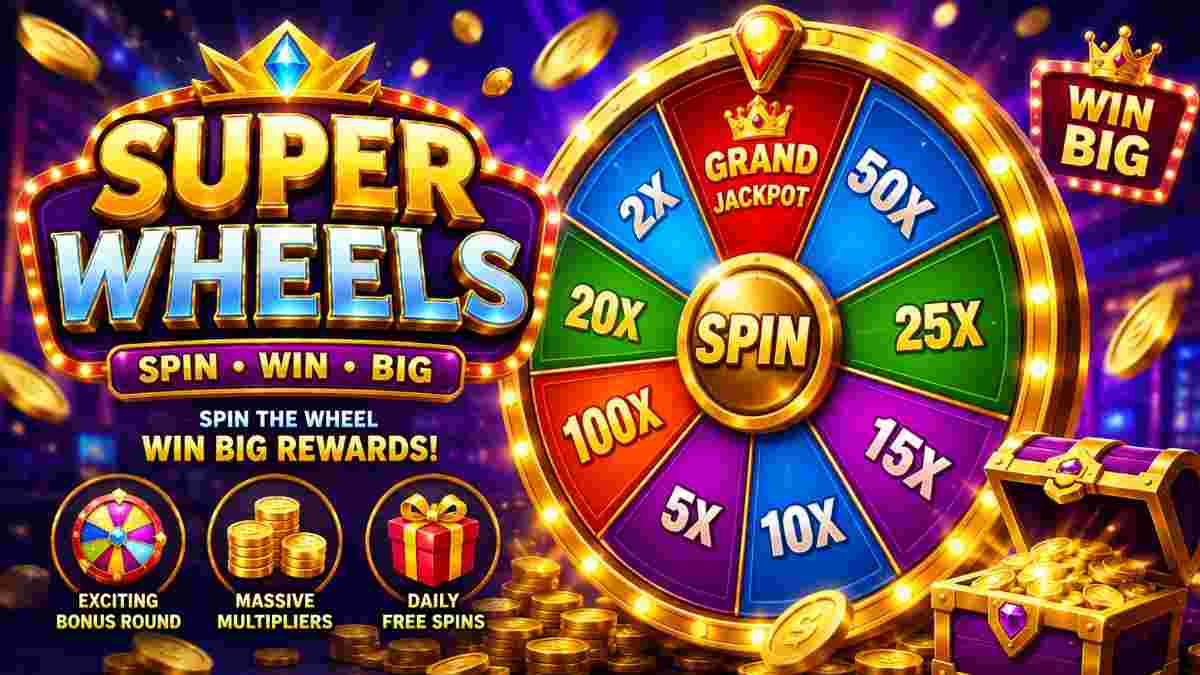 Super wheels live casino multiplier game ZZ666